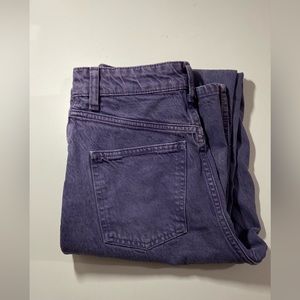 BRAND NEW purple Zara jeans